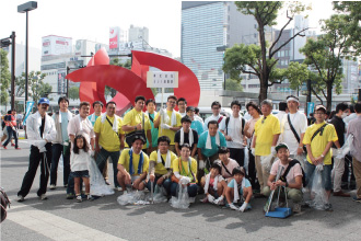共走プロジェクト第3回川崎市内美化活動01